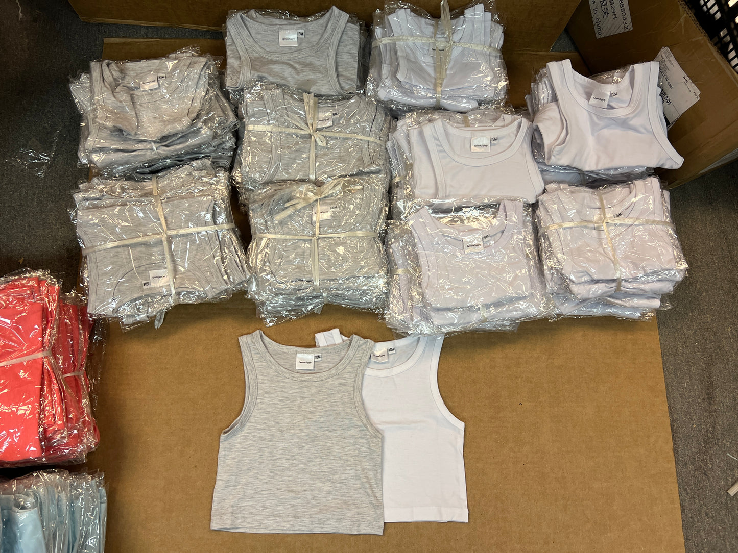 Clearance clean out Infant Toddler Tank Tops 95% polyester