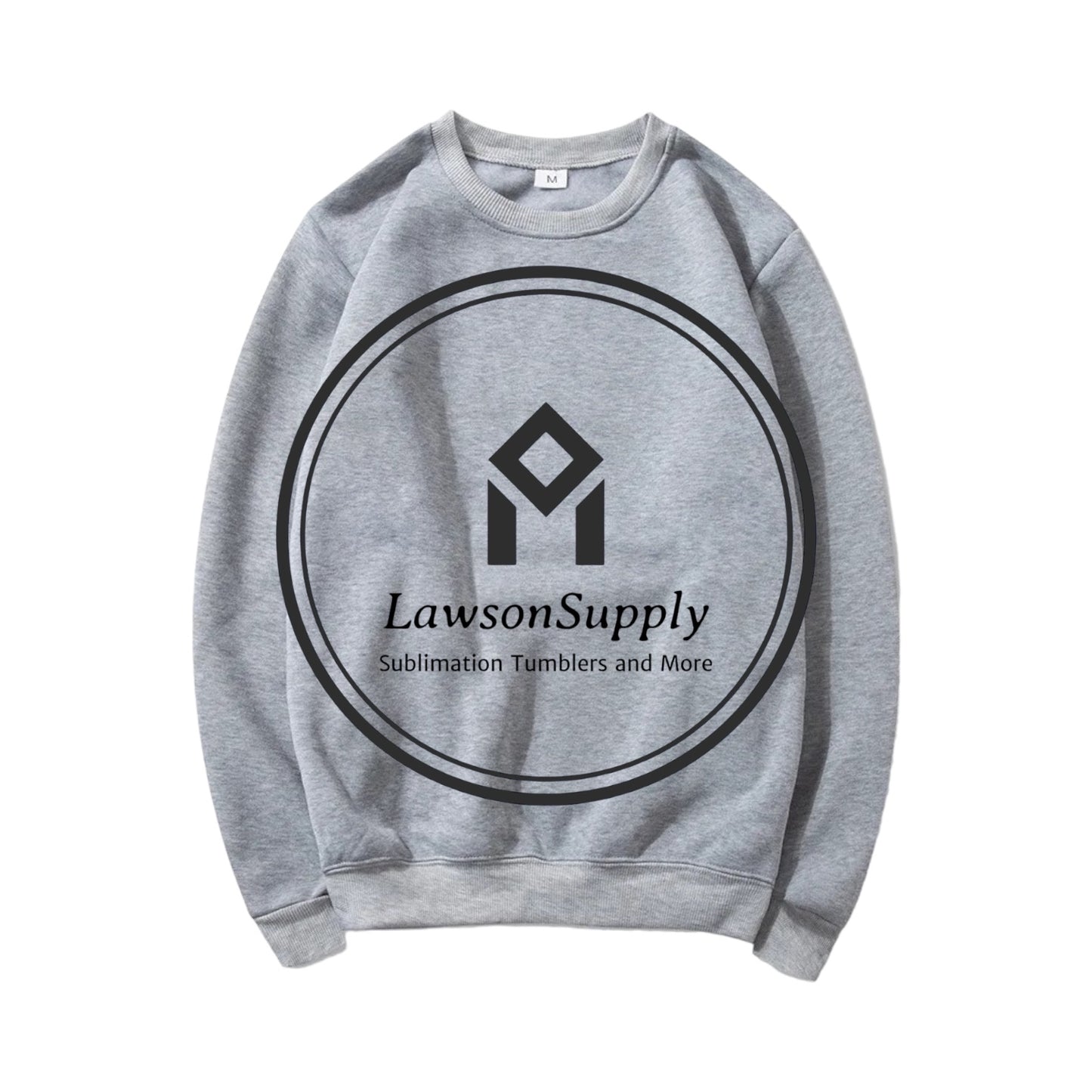 Sublimation Crewneck Sweatshirt Fleece Lined 100% Polyester- Kids and Adults