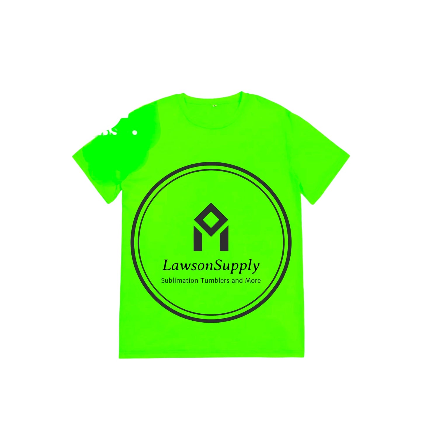 Neon Colors T-SHIRT-Adult Soft COTTON FEEL 95% Polyester Sublimation T-Shirts