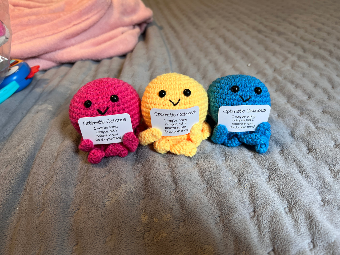 Plush Positive Buddies Small Crochet Dolls