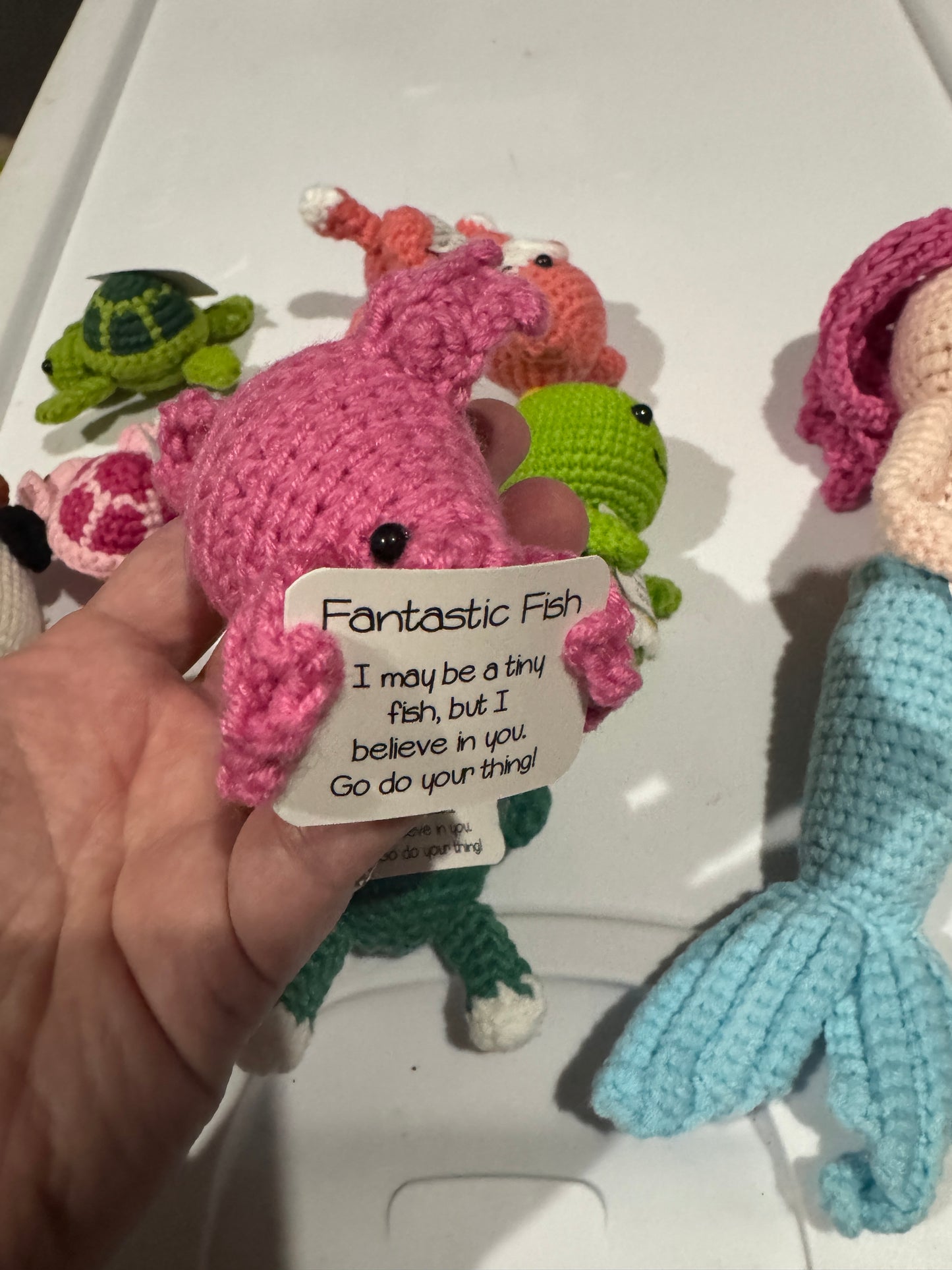 Plush Positive Buddies Small Crochet Dolls