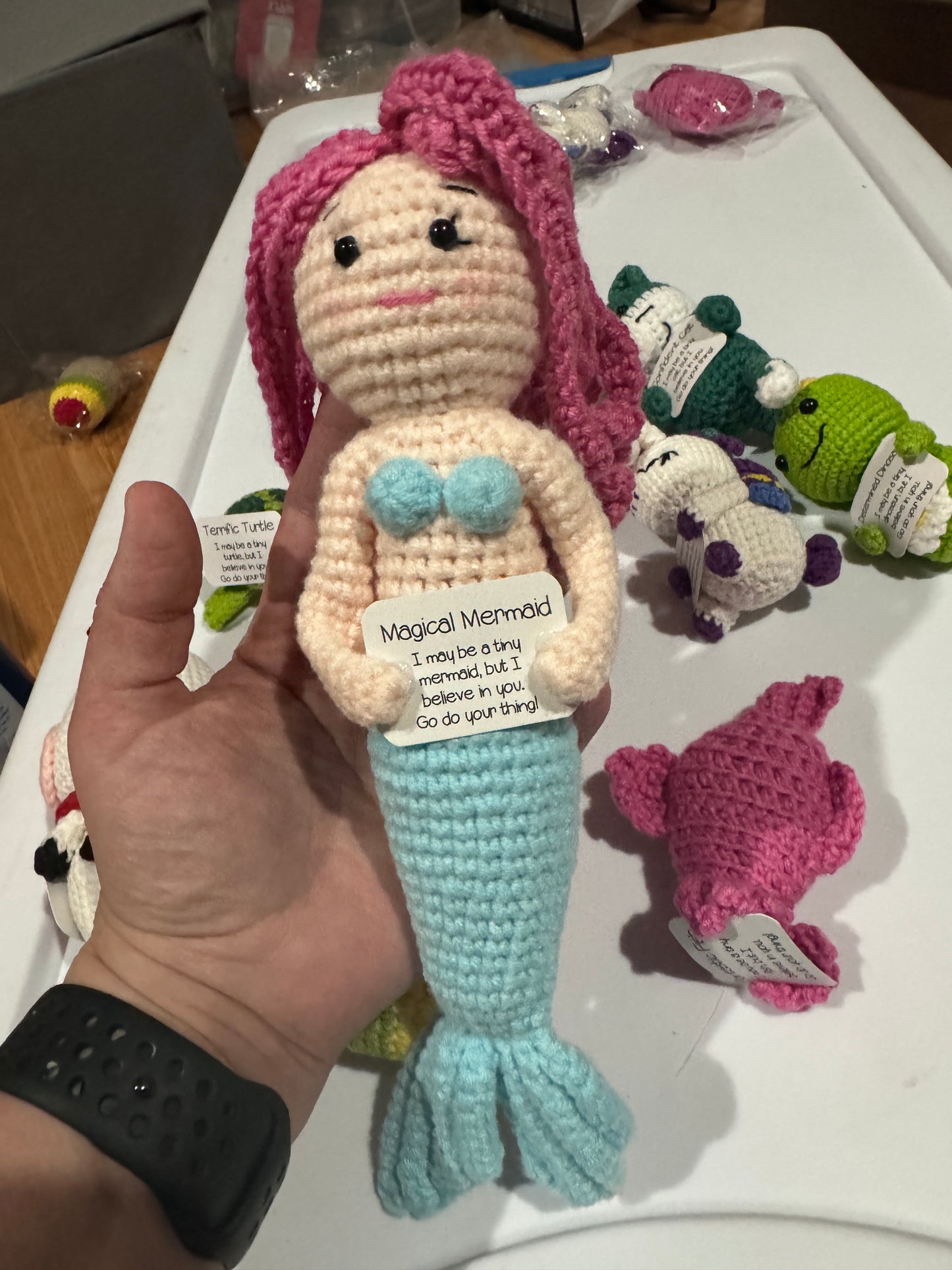 Plush Positive Buddies Small Crochet Dolls