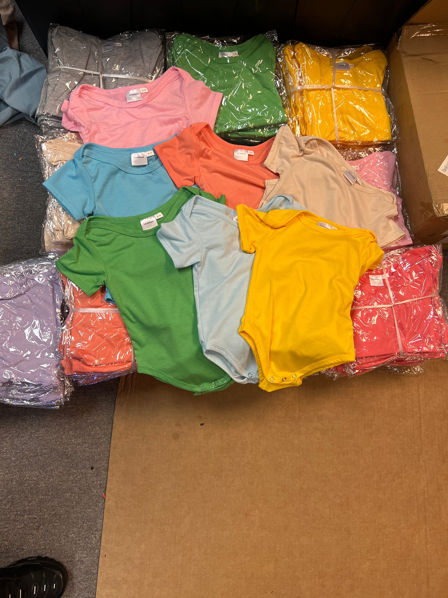 Clearance clean out onesies-95% polyester- Read Description