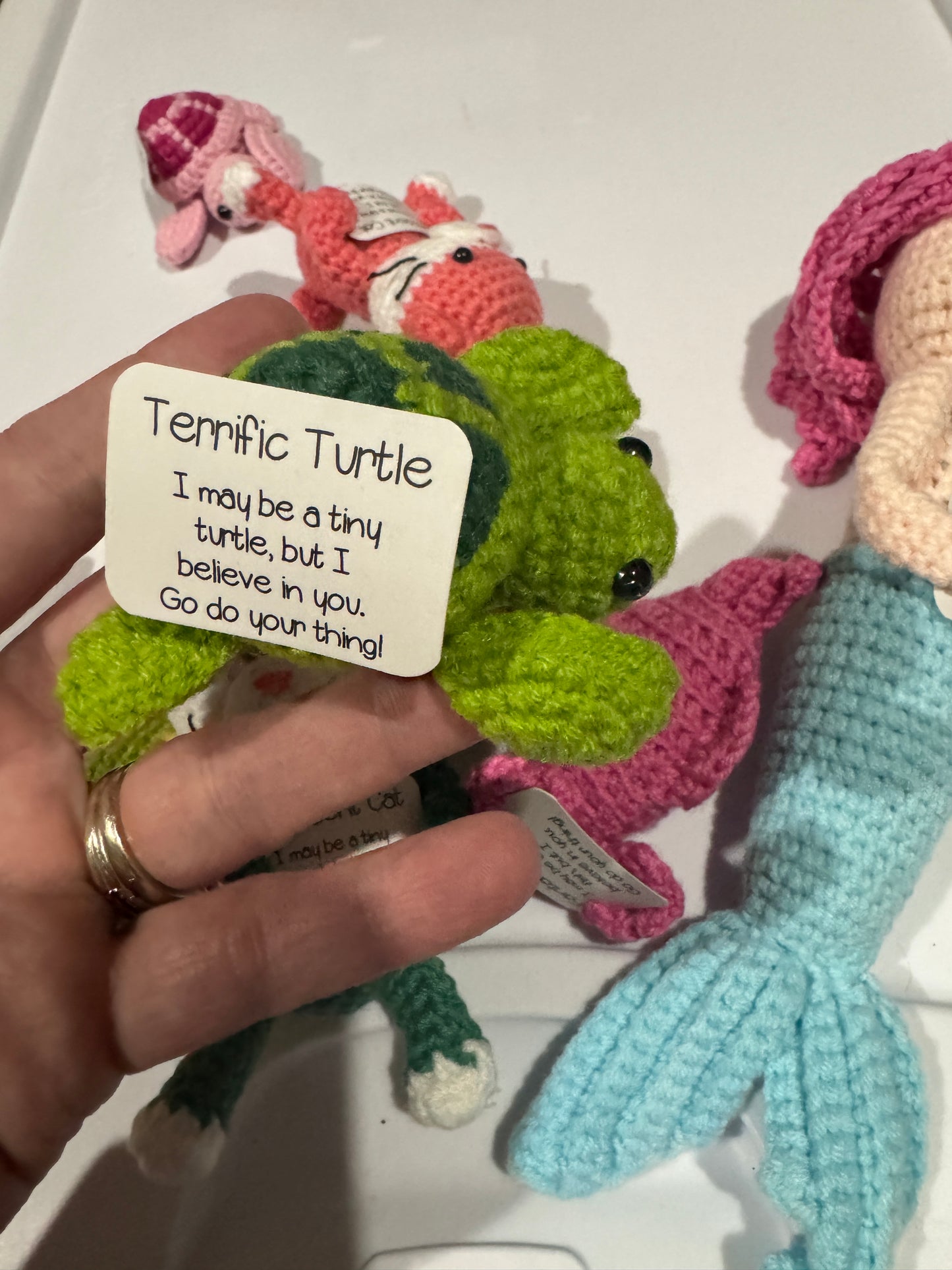 Plush Positive Buddies Small Crochet Dolls