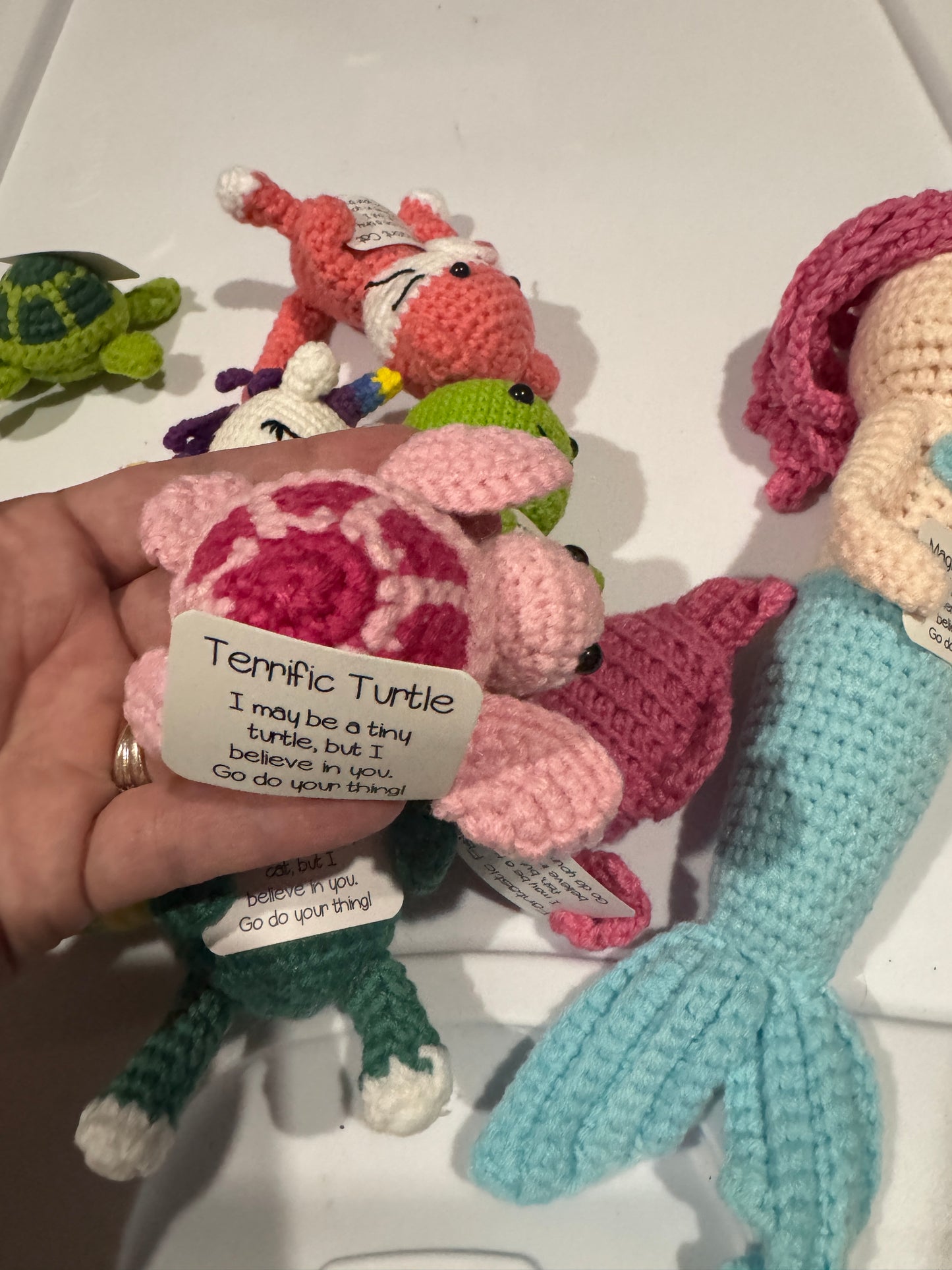 Plush Positive Buddies Small Crochet Dolls