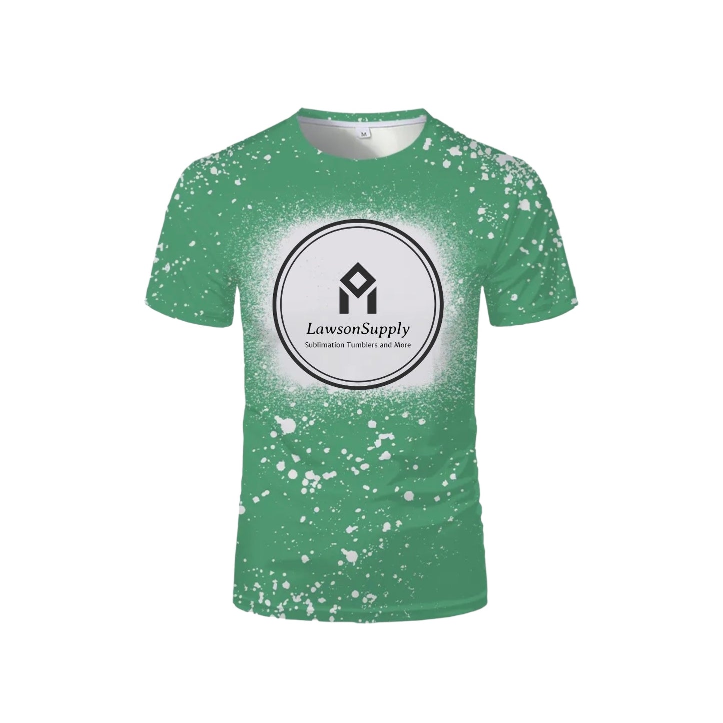 FAUX BLEACH Sublimation T-Shirts 95% Polyester Kids Sizes