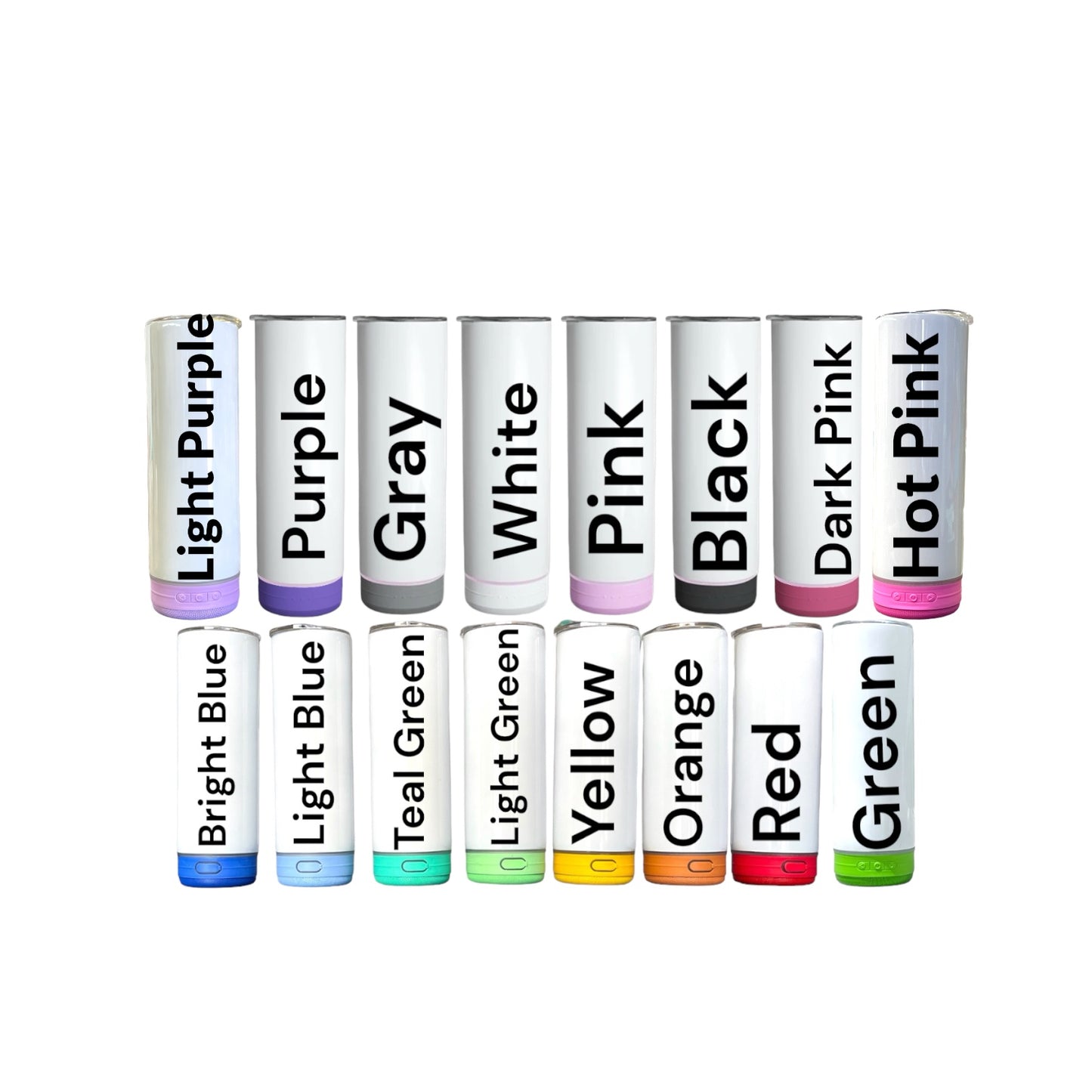 20oz Bluetooth 2 in 1 Glow In The Dark Speaker Sublimation Tumblers
