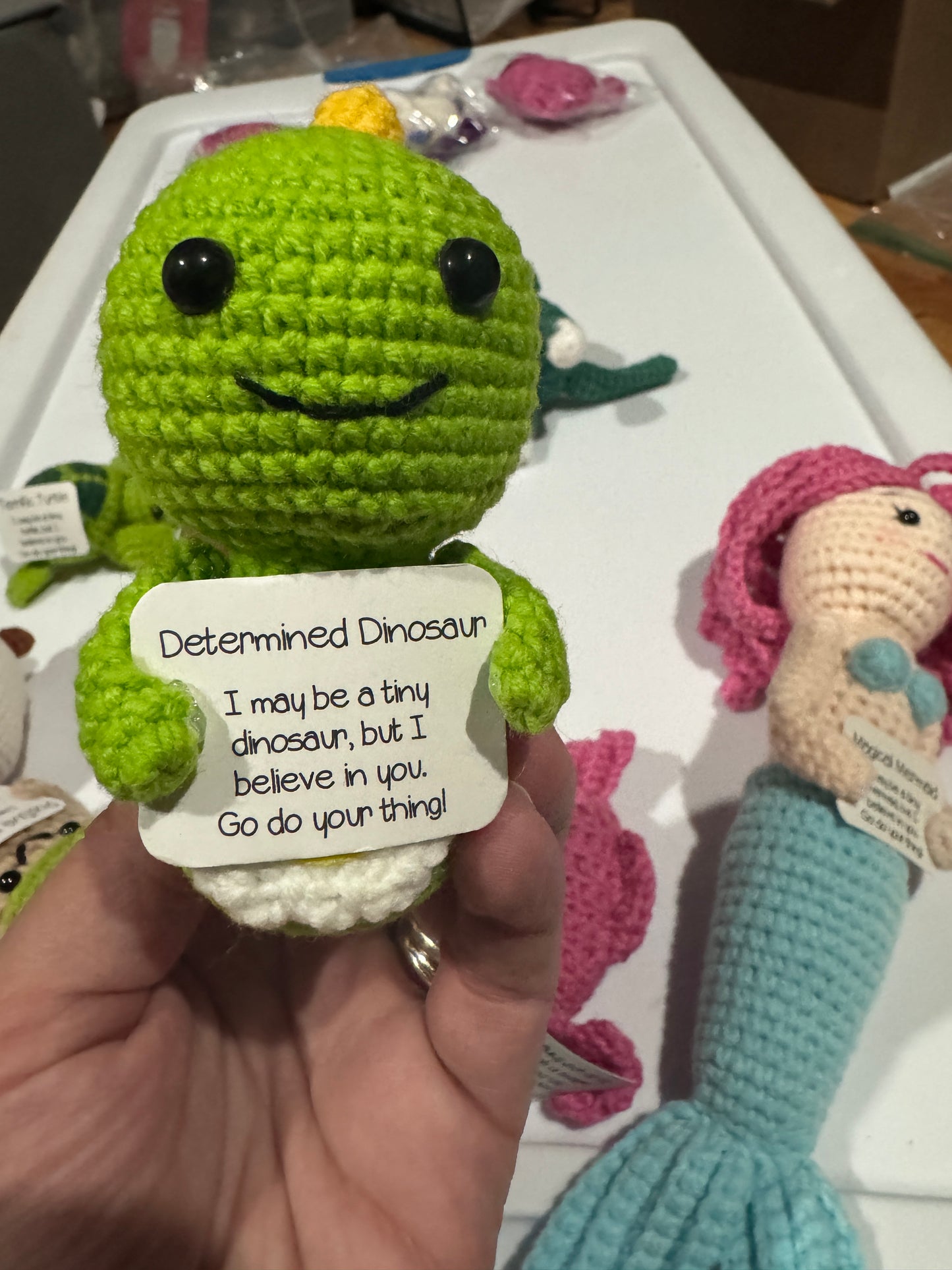 Plush Positive Buddies Small Crochet Dolls