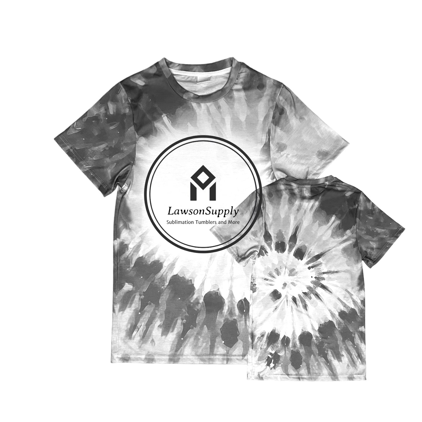 Kids Tie Dye Bleach 95% Polyester Sublimation T-Shirt