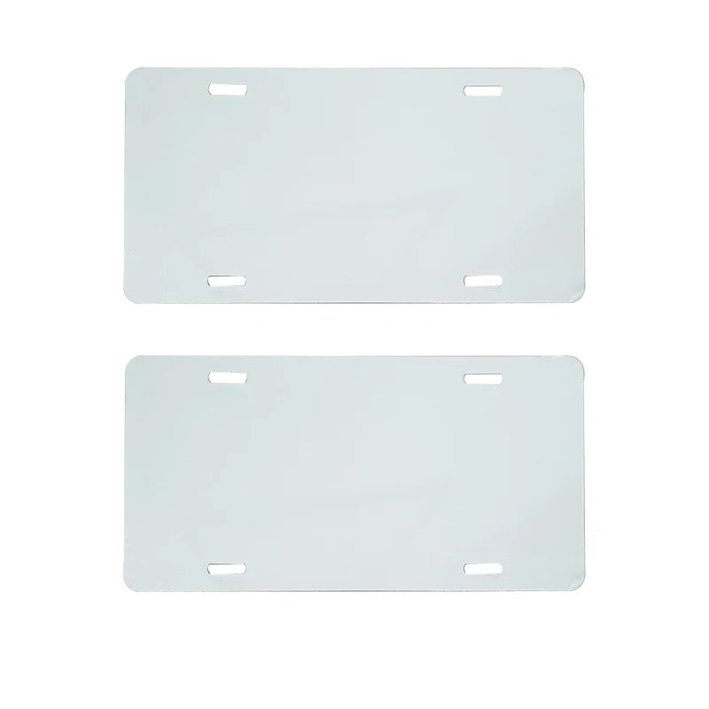 Blank Sublimation License Plate