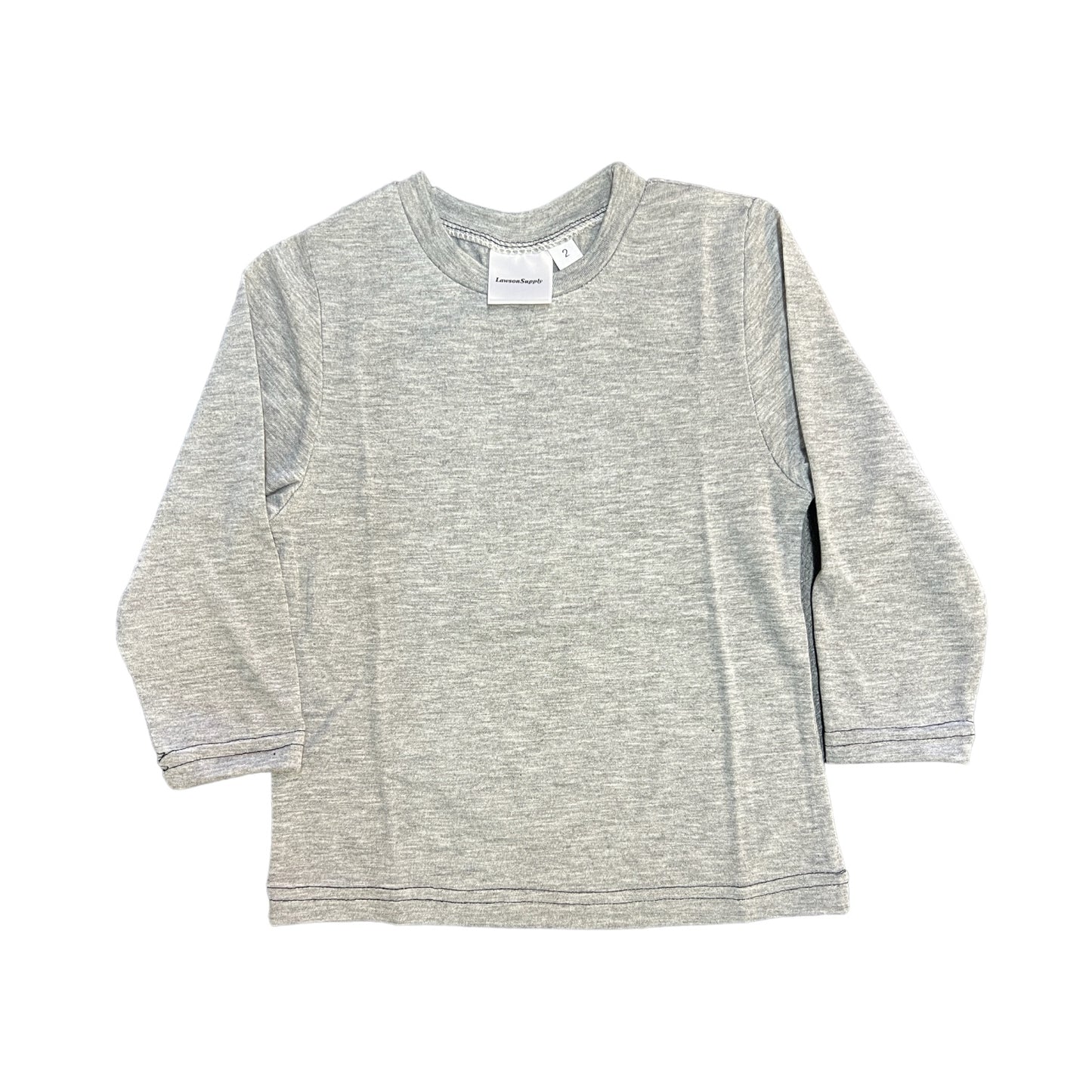 Adult Long Sleeve T-Shirt For Sublimation Soft Cotton Feel 95% Polyester