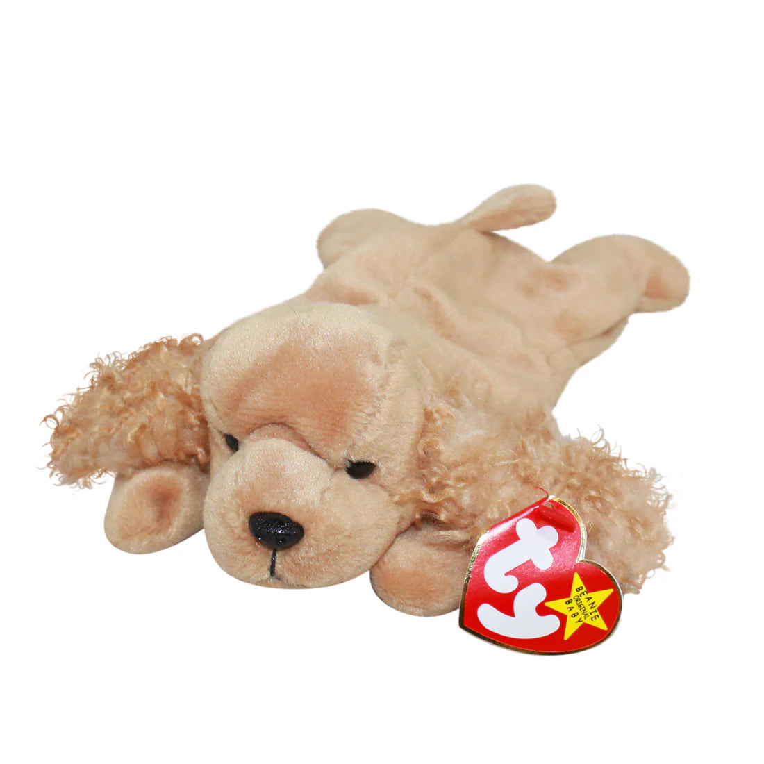 Ty Beanie Babies Spunky The Dog MWMT