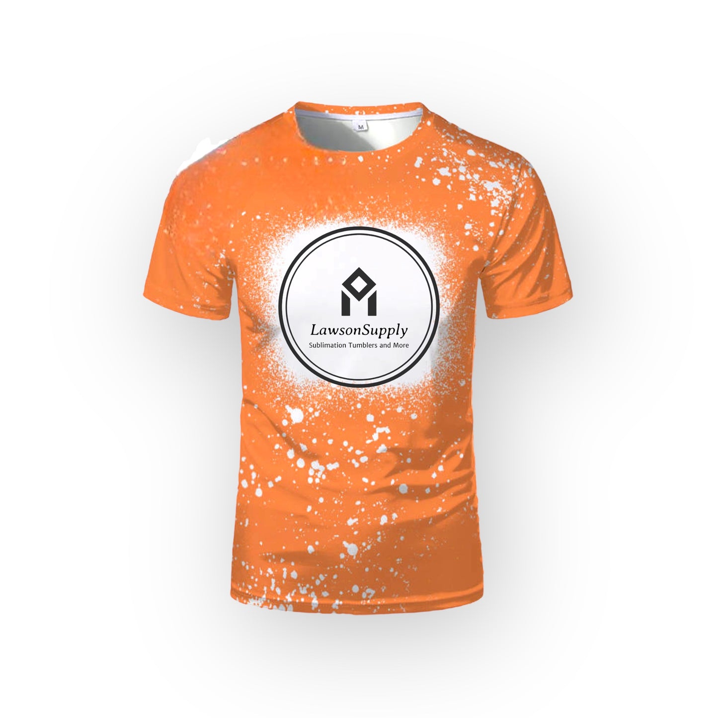 FAUX BLEACH Sublimation T-Shirts 95% Polyester Adult Sizes