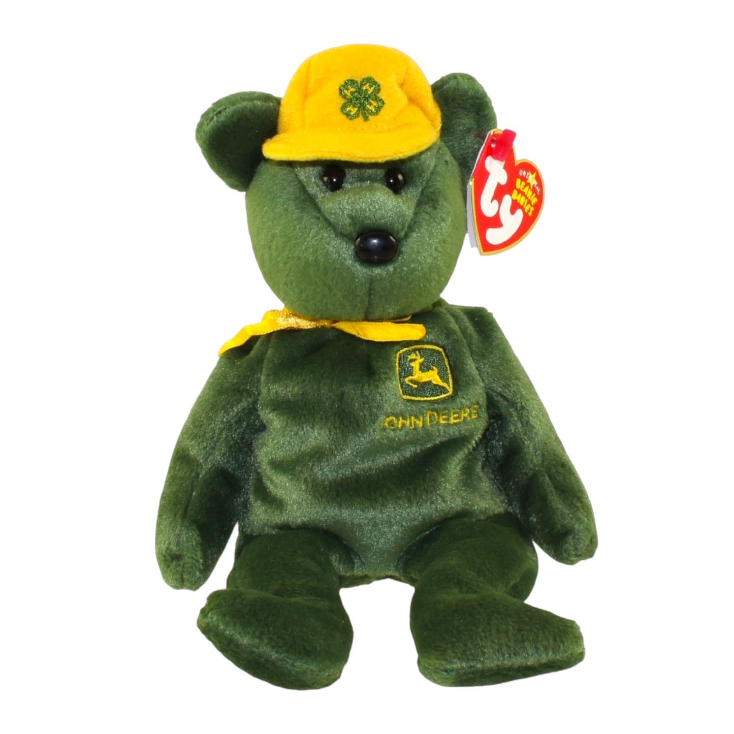 Ty Beanie Babies Bears April Fool, Jokester, Dimples, Johnny, 4-H, Clover, Thistle, Daffodil, Rose