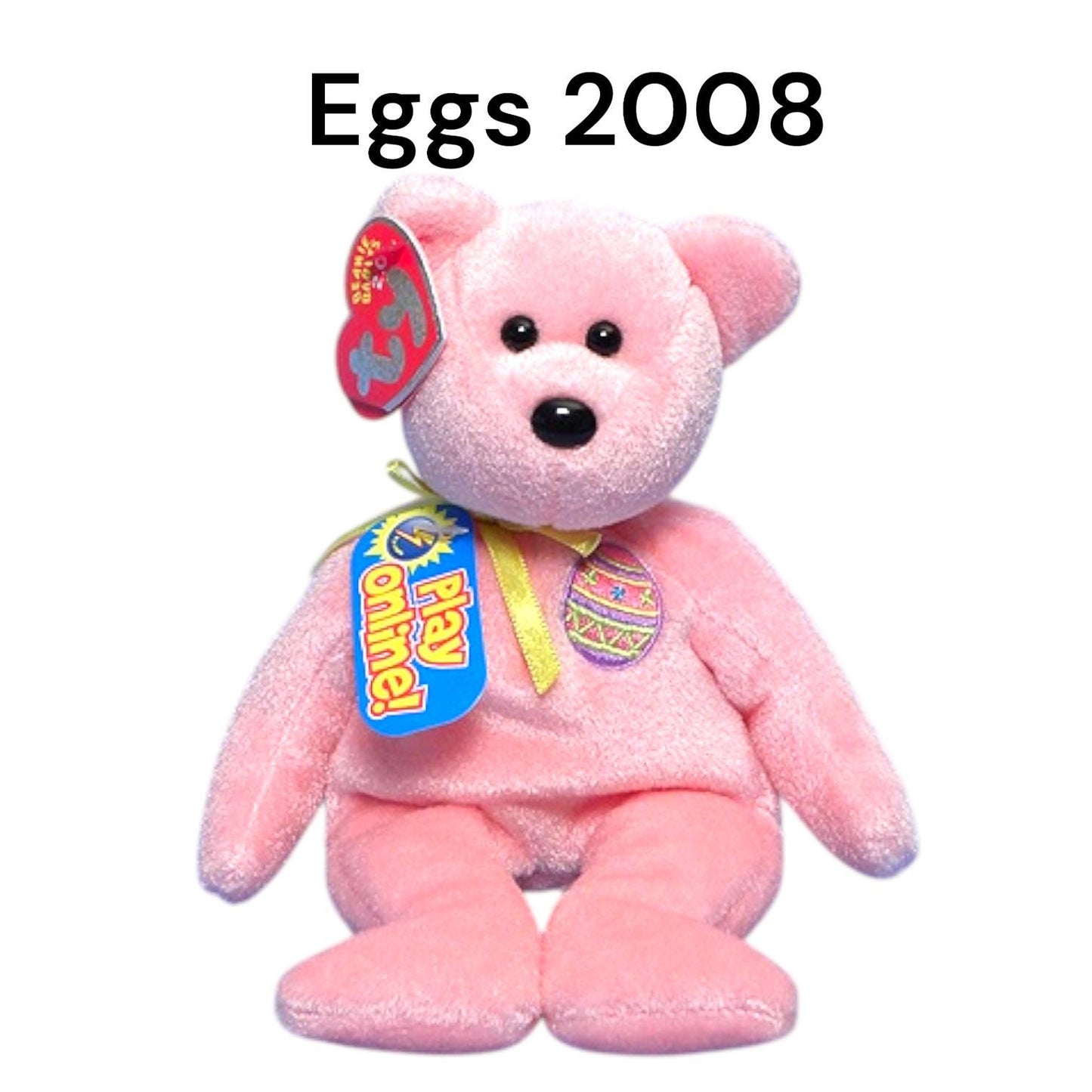 Ty Beanie Babies Easter Bears Eggs Bonnet Eggbeart