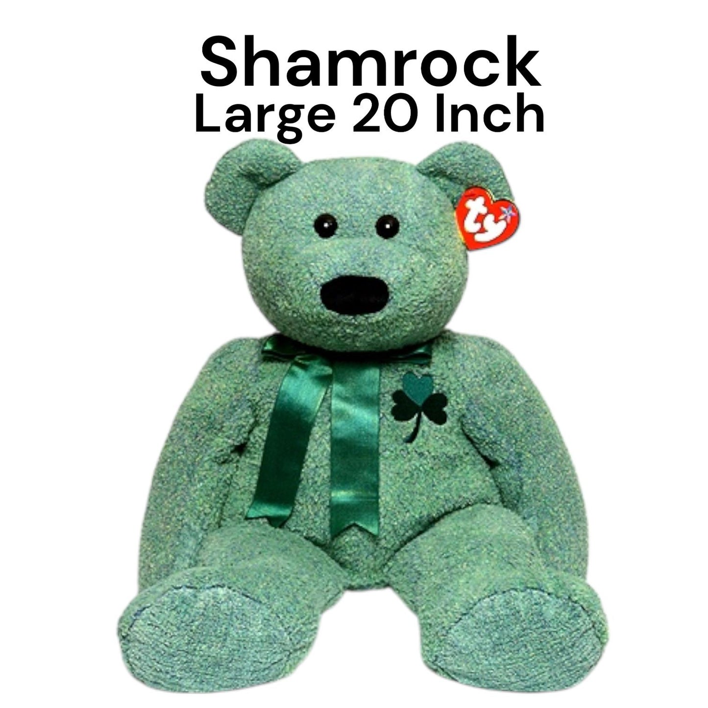 Ty Beanie Buddies *Large Size* 15-21 Inch Schweetheart, Libearty, Peace, Valentina, Ears, Diggs, Dotty, Fuzz, Shamrock