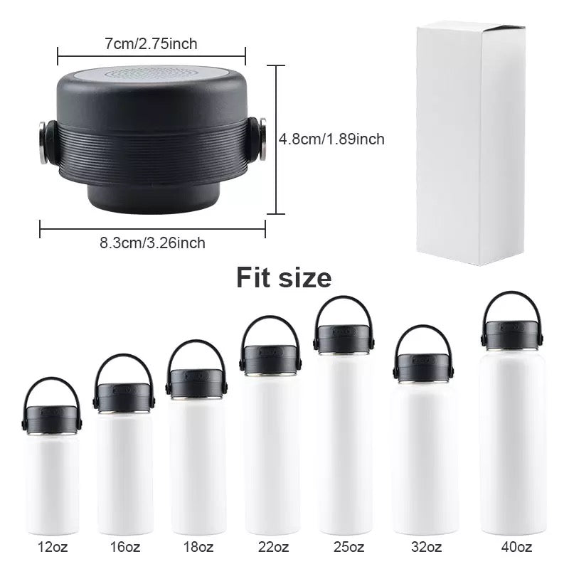 Bluetooth Sublimation Water Bottle
