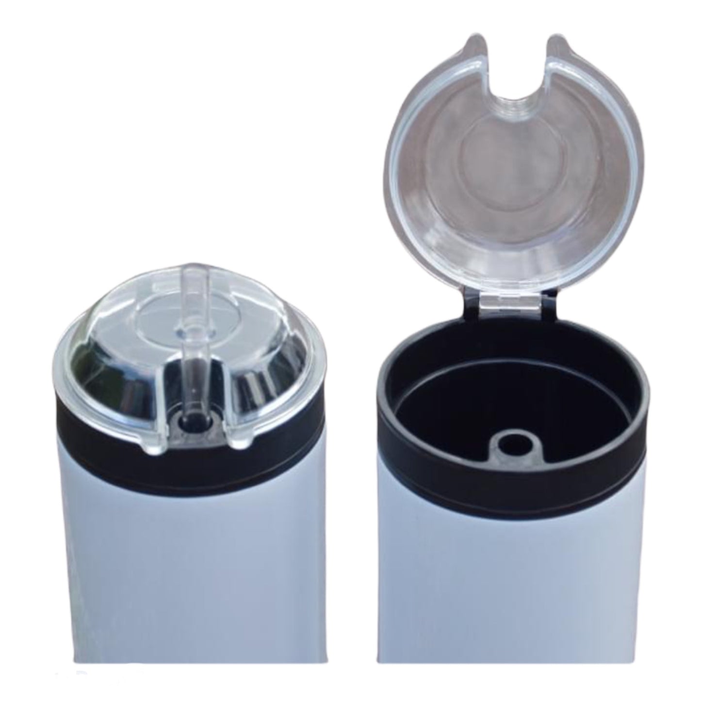 20oz Straight Sublimation Snack Lid Tumbler
