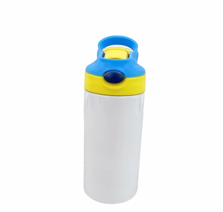 12oz Straight Kids Cups Water Bottles Sublimation Ready