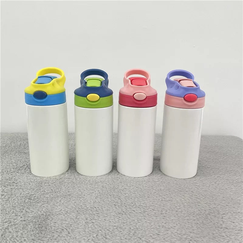 12oz Kids Sublimation Water Bottle 3 in 1 UV And Glow