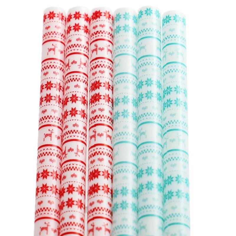 Printed Plastic Straws