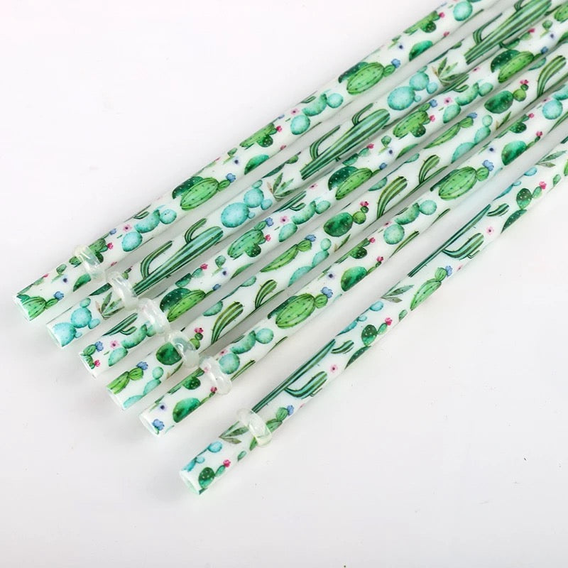 Printed Plastic Straws