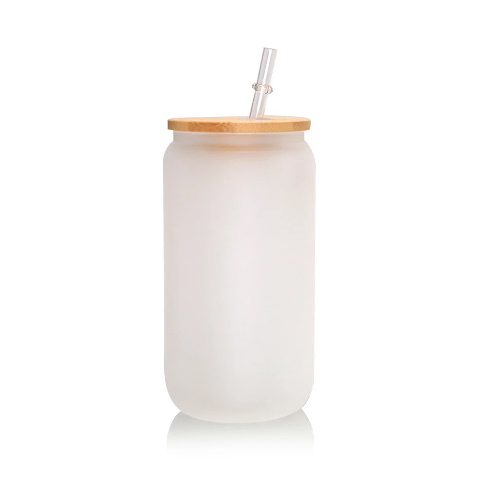 Sublimation Glass Can Clear and Frosted