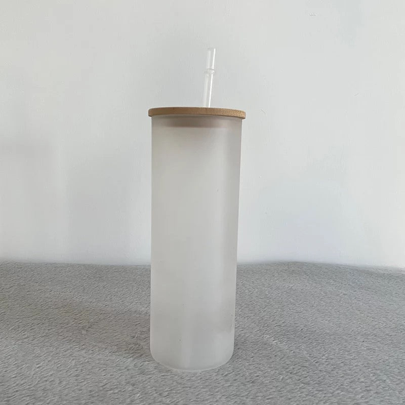 Sublimation Glass Can Clear and Frosted