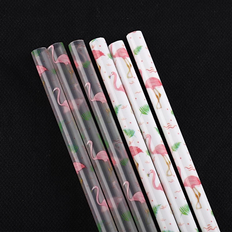 Printed Plastic Straws