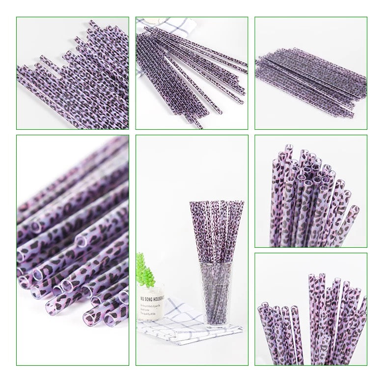 Printed Plastic Straws