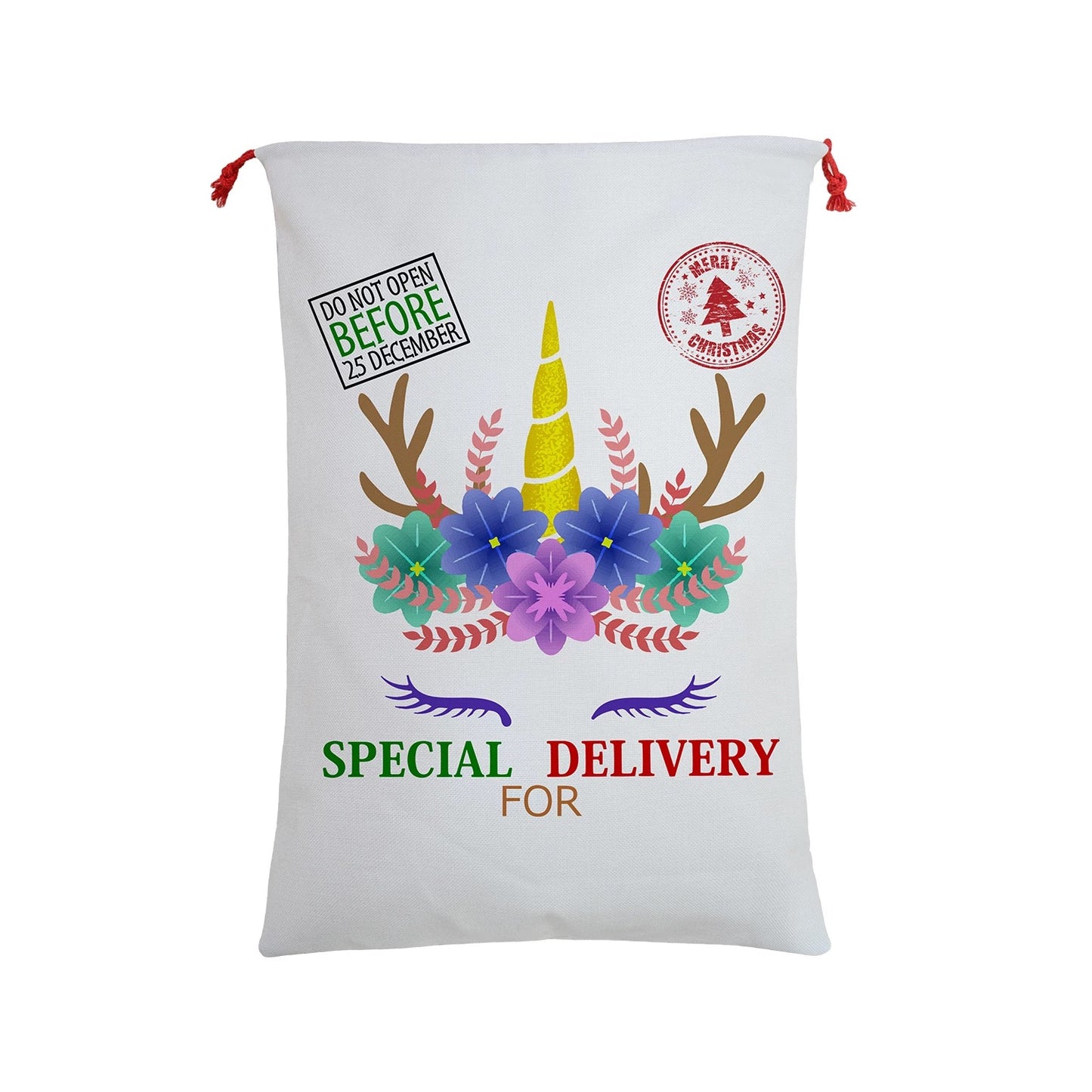 Sublimation Santa Sacks Santa Bags-