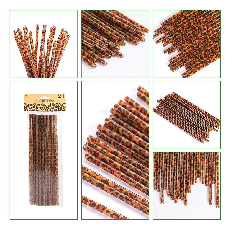 Printed Plastic Straws