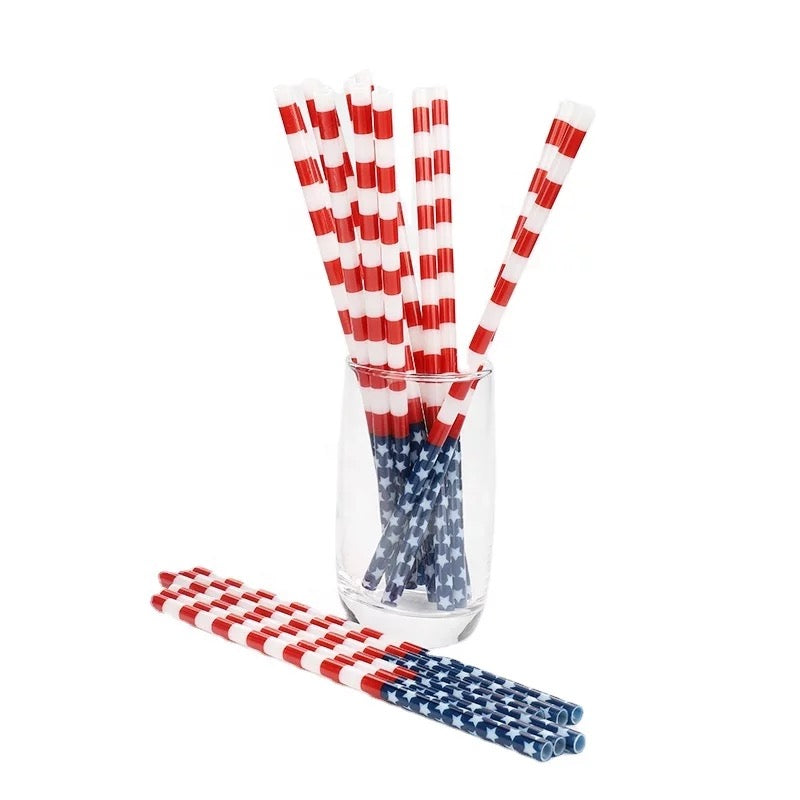 Printed Plastic Straws