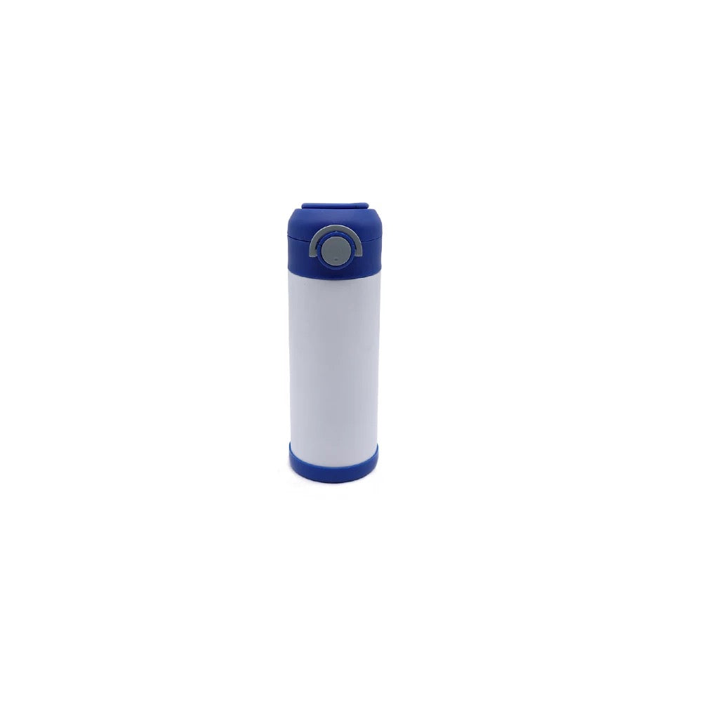 12oz Kids Sublimation Water Bottle With Pop Up Handle
