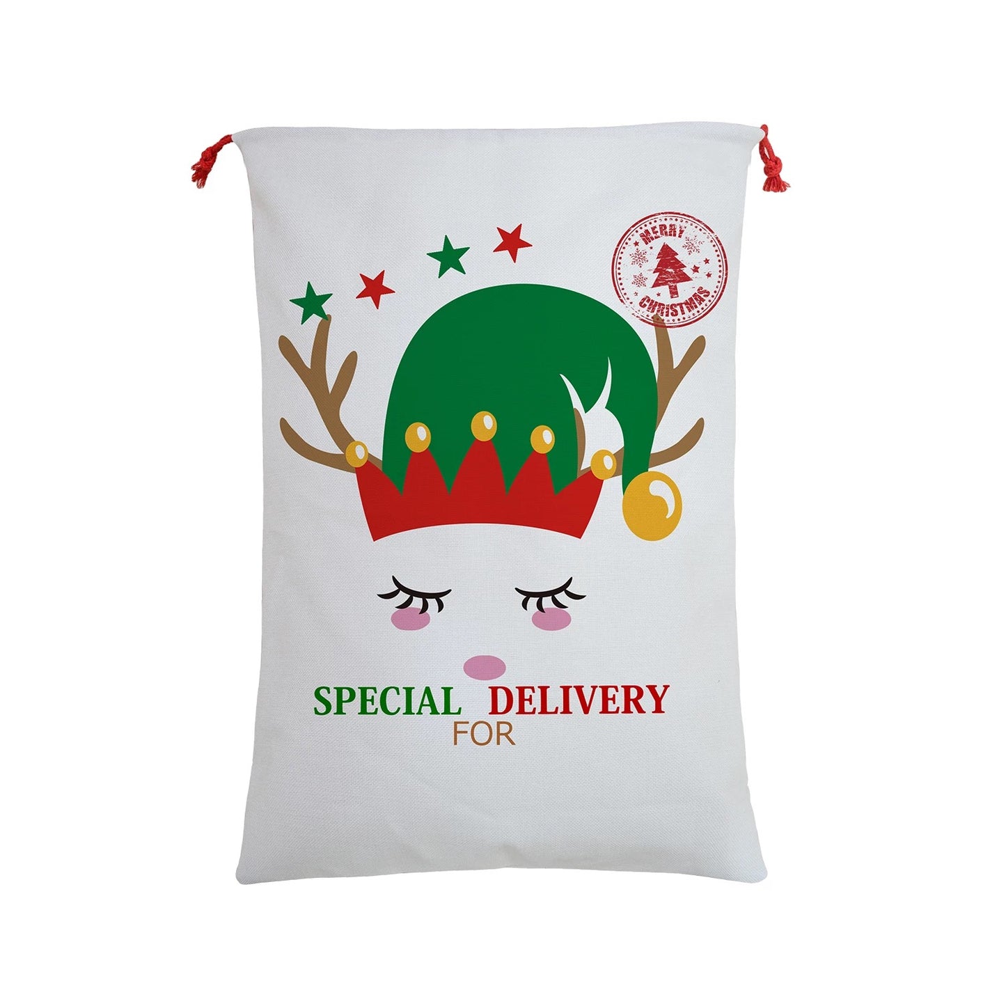 Sublimation Santa Sacks Santa Bags-
