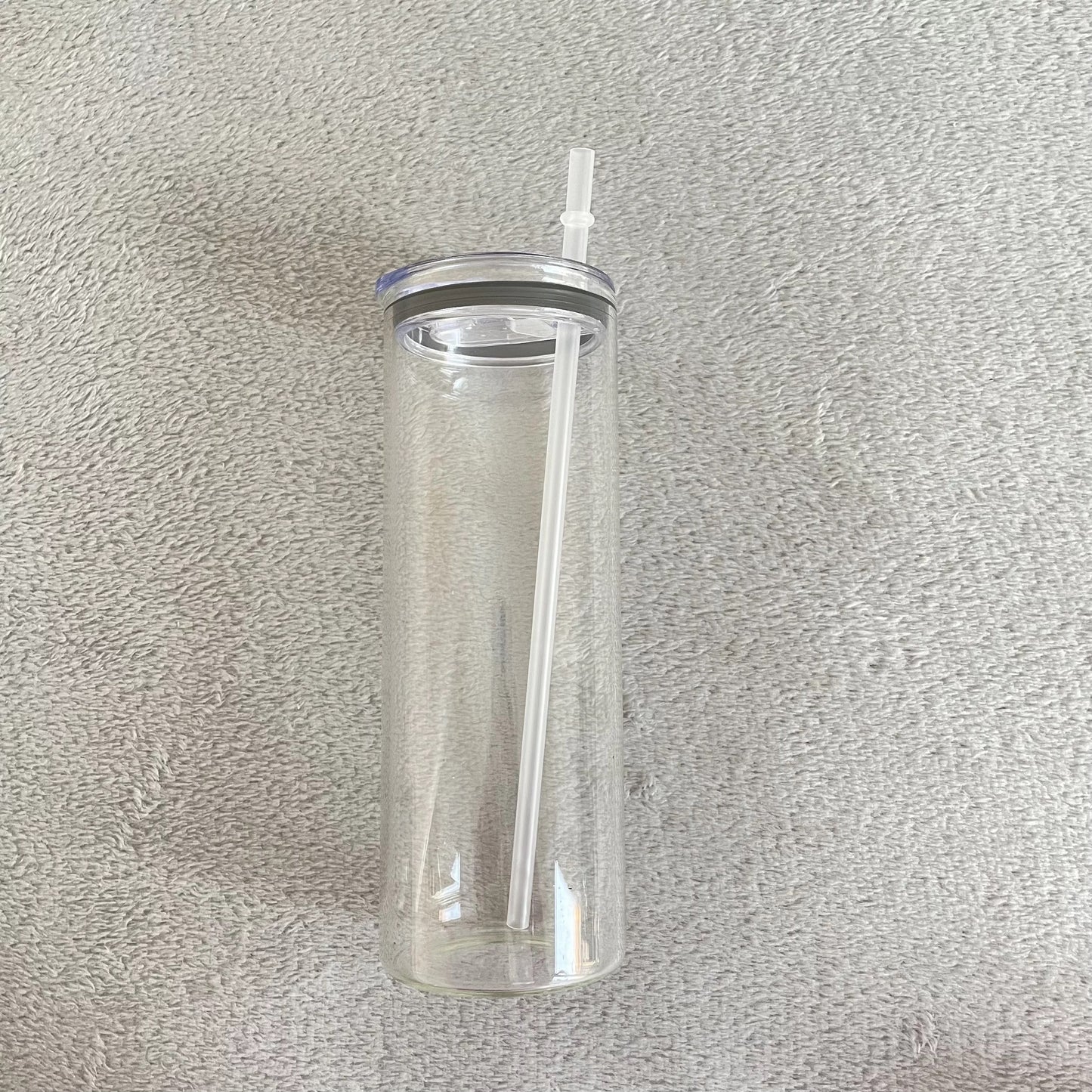Sublimation Glass Can Clear and Frosted