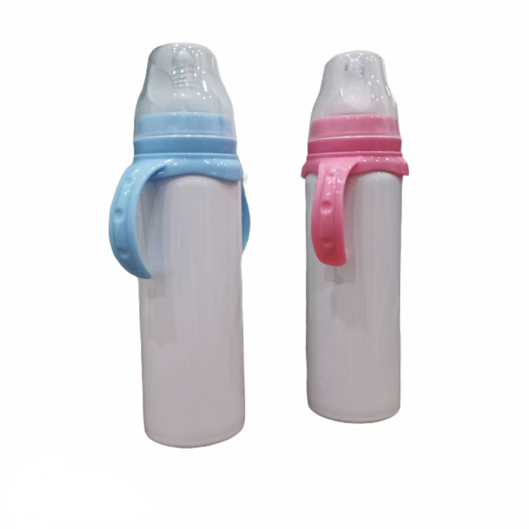 8oz Straight Baby Toddler Bottle For Sublimation