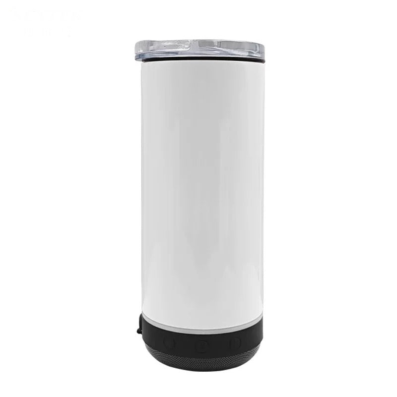 16oz 4 In 1 Can Cooler Sublimation Glow in The Dark 4 in 1 Bluetooth Speaker Tumbler