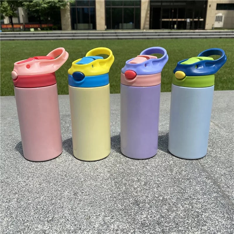 12oz Kids Sublimation Water Bottle 3 in 1 UV And Glow