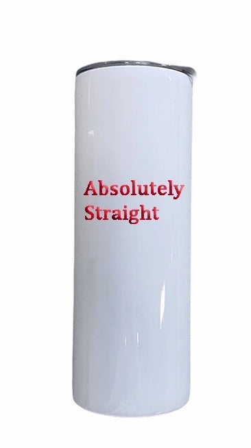 30oz Straight Skinny Sublimation Tumbler