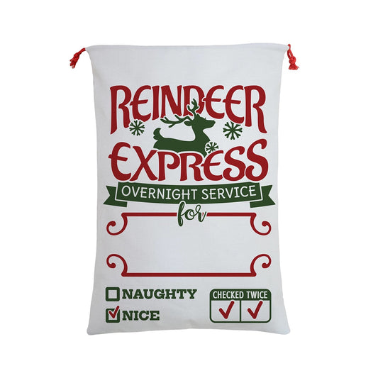 Sublimation Santa Sacks Santa Bags-