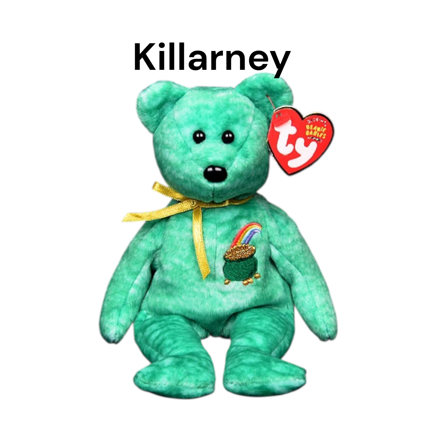 Ty Beanie Babies St. Patrick’s Day Shamrock, Erin, Killarney, Blarn-e, Luck-e, Clover, Lucky O’ Day, Patti O Lucky, O’ Fortune, McWolly, Woo