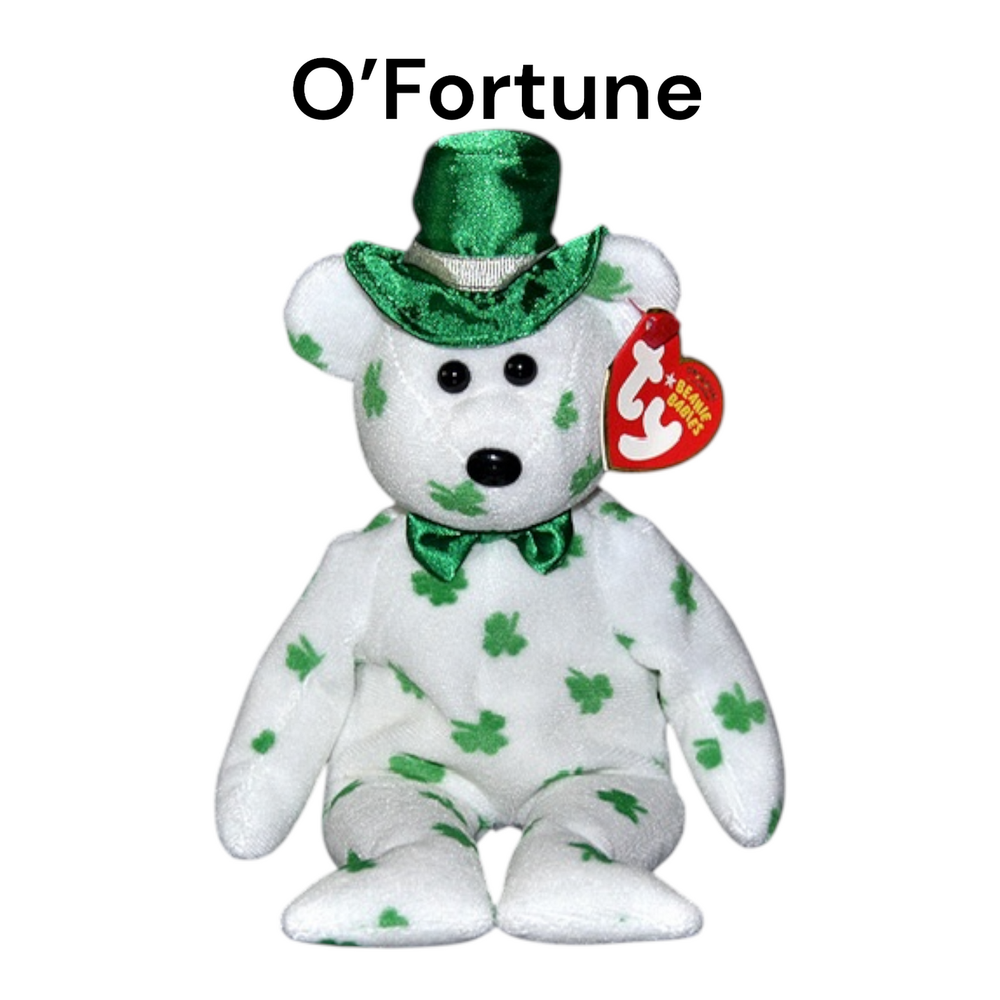 Ty Beanie Babies St. Patrick’s Day Shamrock, Erin, Killarney, Blarn-e, Luck-e, Clover, Lucky O’ Day, Patti O Lucky, O’ Fortune, McWolly, Woo