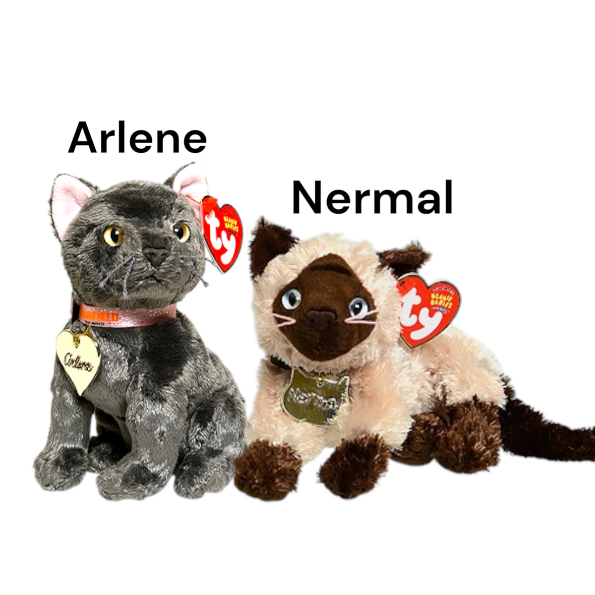 Ty Beanie Babies and Buddies Garfield And Friends