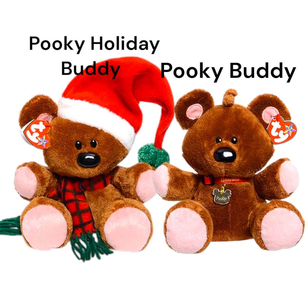 Ty Beanie Babies and Buddies Garfield And Friends