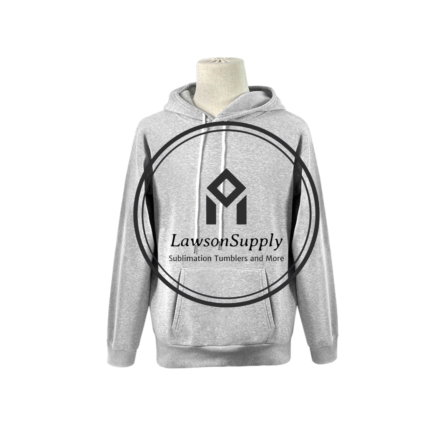 Sublimation 100% Polyester Grey Sublimation Sweatshirt Soft Cotton Feel  Fleece-lined Sublimation Hoodie Ready to Ship, Men, Youth, Plus Size 