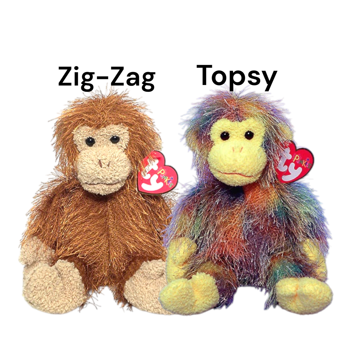 TY Beanie Babies Punkies Collection