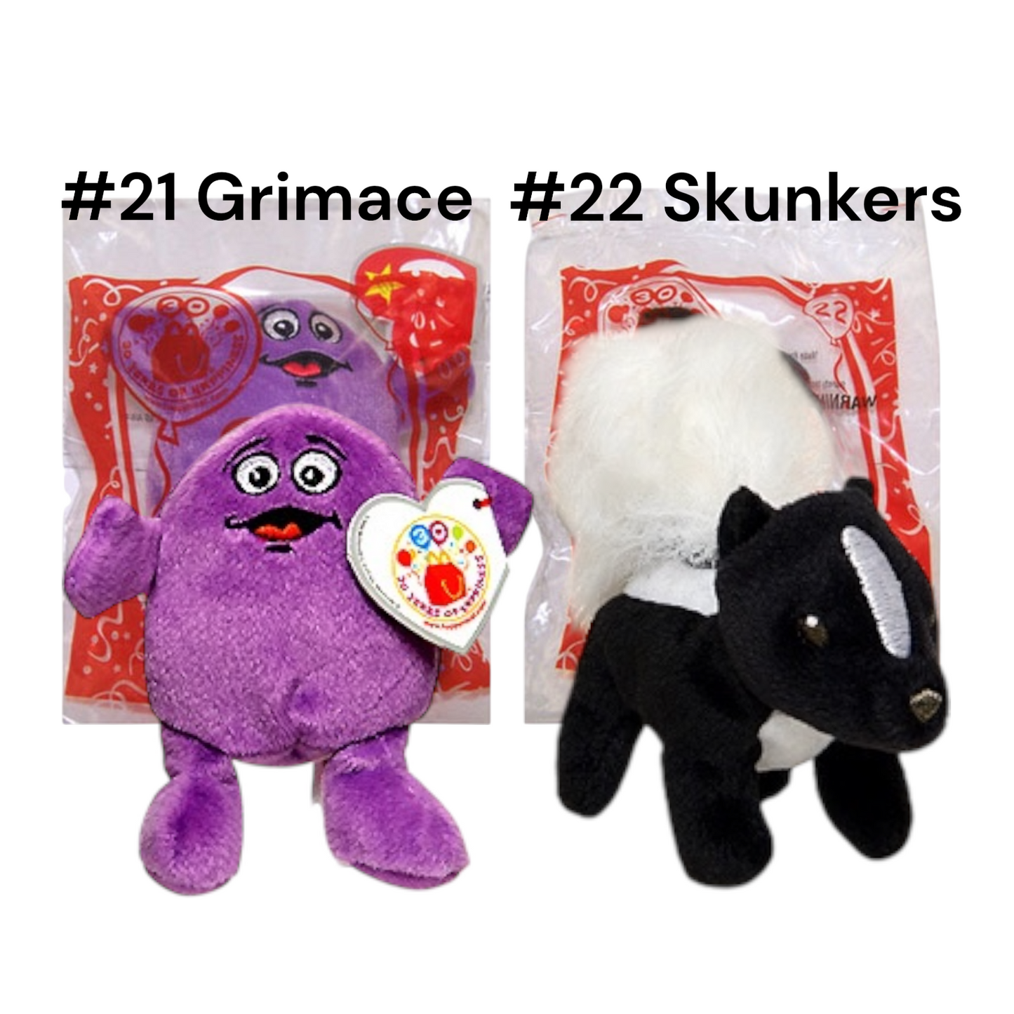 McDonald’s 2009 Ty Teenie Beanie Babies 2.0 30th Anniversary