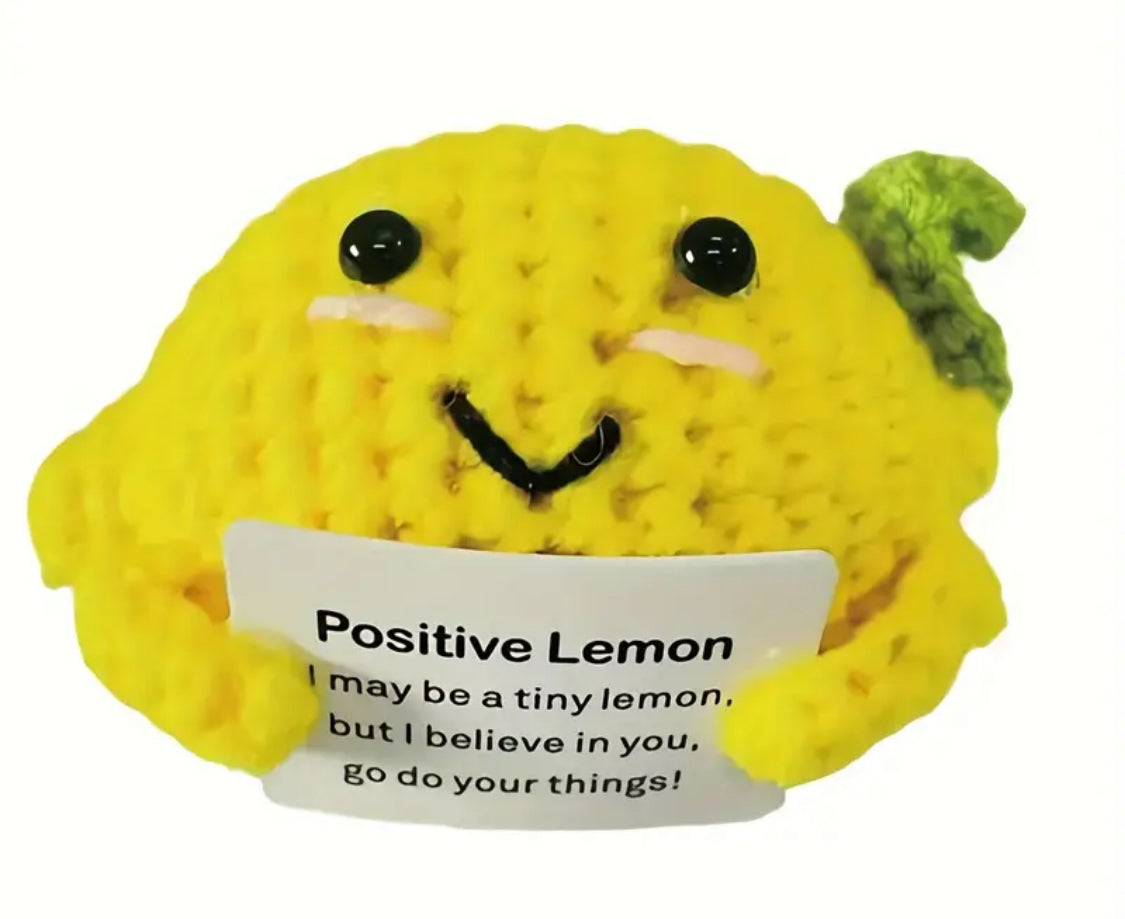 FREE GIFTPlush Positive Buddies Small Crochet Dolls