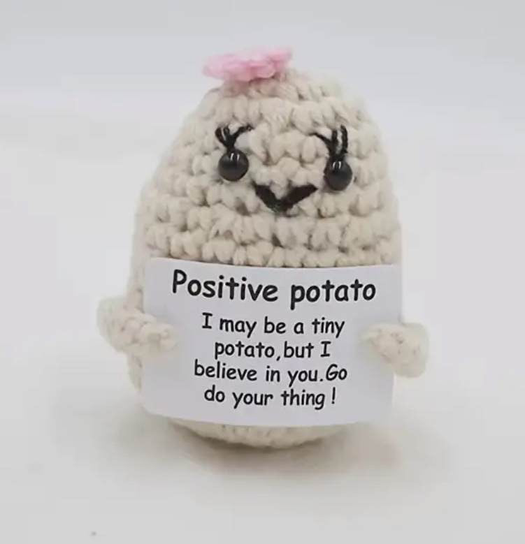 FREE GIFTPlush Positive Buddies Small Crochet Dolls